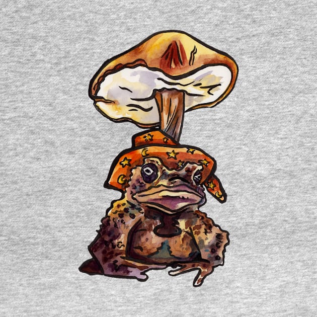 A Toad and a Toadstool by JenTheTracy